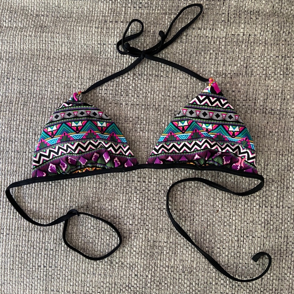 Hurley reversible bikini top